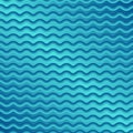 Volumetric vector waves in blue shades. Isolated objects with 3d effect.